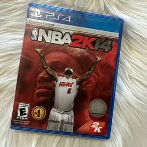 NBA 2K14 PS4 Game - Blue and Red Cover